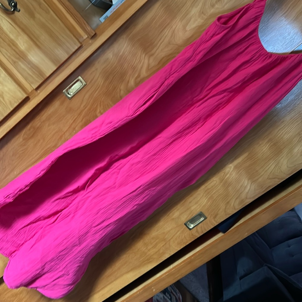 Brand New Pink linen dress from Old Navy